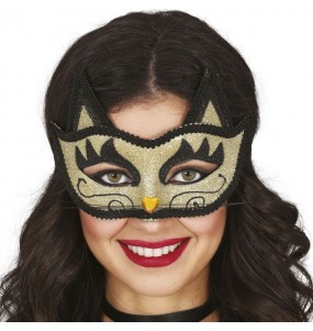 Masque chaton glamour pour compléter vos costumes