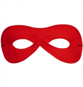 Masque Pierrot rouge pour compléter vos costumes