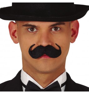 Moustache Anglais Noir