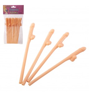 Blister de pailles pénis Willy pour compléter vos costumes