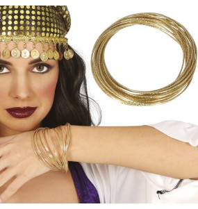 Bracelet manchettes métalliques pour compléter vos costumes
