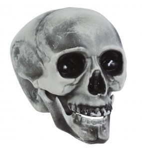 Crâne pvc 20 cm pour la décoration Halloween
