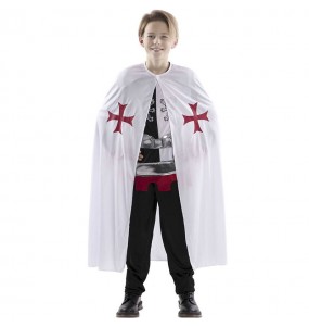 Cape médiévale blanche pour enfant pour compléter vos costumes