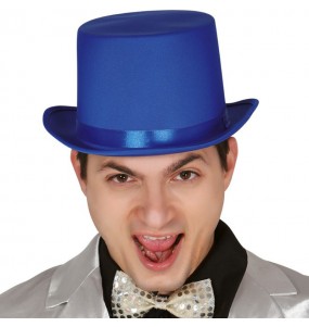 Chapeau bleu de luxe pour compléter vos costumes