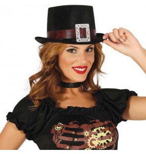 Chapeau Steampunk Noir