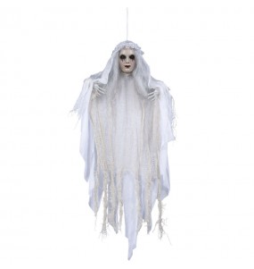 Pendentif femme fantôme pour la décoration Halloween