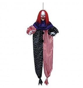 Pendentif Killer Clown USA pour la décoration Halloween