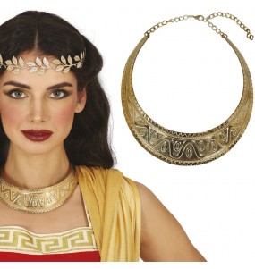 Collier égyptien métallique pour compléter vos costumes