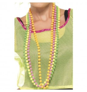 Collier Fluor des années 80 pour compléter vos costumes