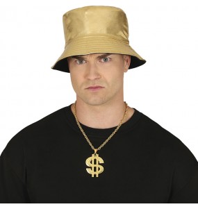 Collier avec symbole du dollar pour compléter vos costumes