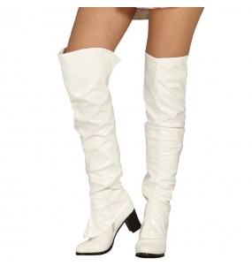 Sur-bottes Blancs femme