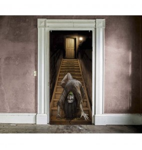 Décoration porte la fille de l\'Exorciste pour la décoration Halloween