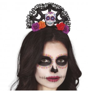 Bandeau Adelita Catrina pour compléter vos costumes térrifiants