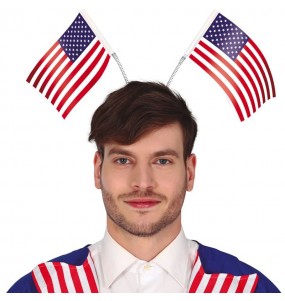 Bandeau avec drapeau américain pour compléter vos costumes