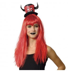 Bandeau avec chapeau de diable pour compléter vos costumes térrifiants