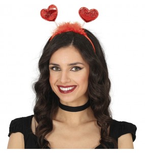 Diadème cœurs pour compléter vos costumes