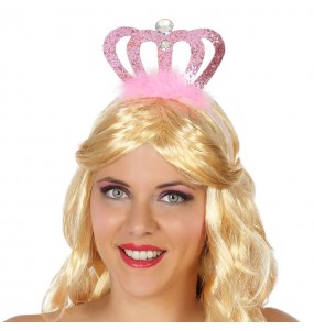 Couronne de princesse rose pour compléter vos costumes