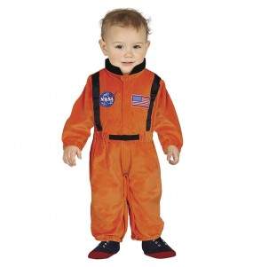 Costume Astronaute orange bébé