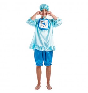 Déguisement Bébé Pleurnicheur bleu pour homme