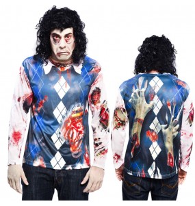 Tee-shirt hyperréaliste Zombie Homme