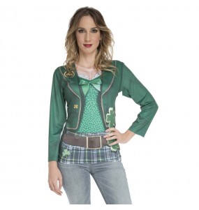 Déguisement Tee-shirt Saint Patrick’s femme