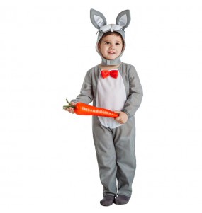 Déguisement Lapin gris enfant