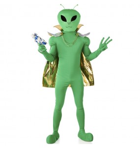 Costume pour homme Alien avec cape