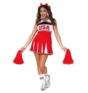 Déguisement Cheerleader USA adulte