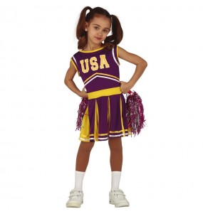 Déguisement Cheerleader États Unis fille