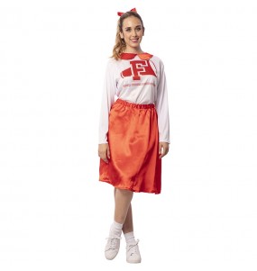 Costume Sandy Grease, pom-pom girl femme