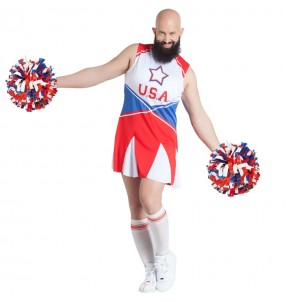 Déguisement Cheerleader Travesti homme