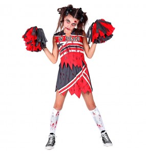 Costume Pom-pom girl zombie fille