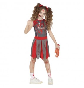 Costume Meneuse de claques zombie grise fille