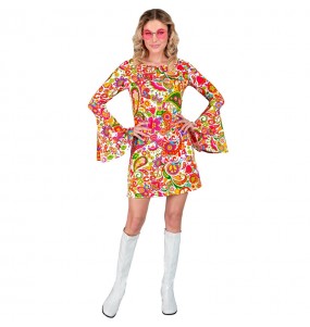 Costume Années 60 Woodstock femme