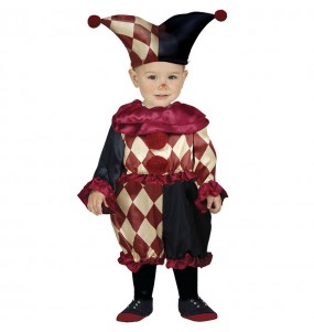 Costume Arlequin de la terreur bébé