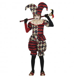 Costume Arlequin de l'horreur garçon
