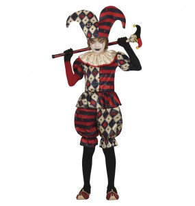 Costume Arlequin de l\'horreur garçon