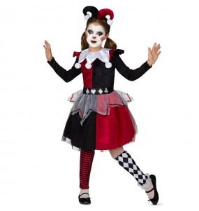 Costume Arlequin du cirque fille