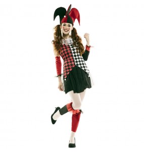 Déguisement Arlequin Vénitienne pour femme