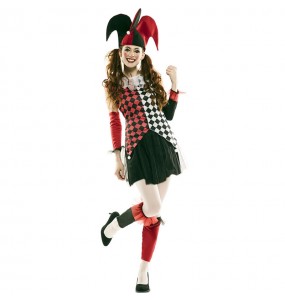 Déguisement Arlequin Vénitienne pour femme