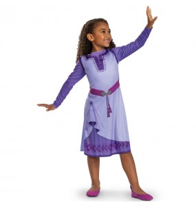 Costume Asha du film Wish fille
