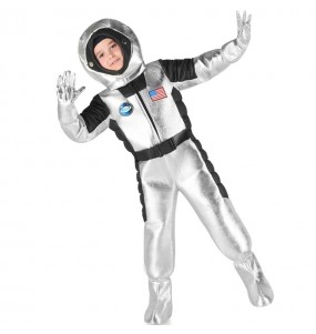 Costume Astronaute argenté garçon