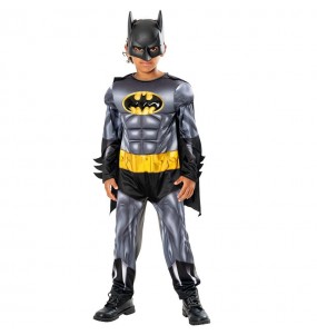 Costume Batman métallique garçon