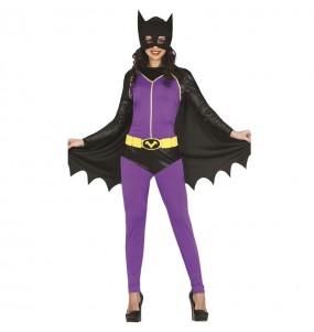 Costume Batwoman violet femme