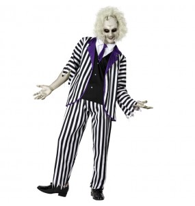 Déguisement Beetlejuice rayé homme