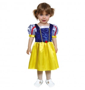 Déguisement Blanche Neige Disney Baby taille 6-12 mois robe jaune bleu