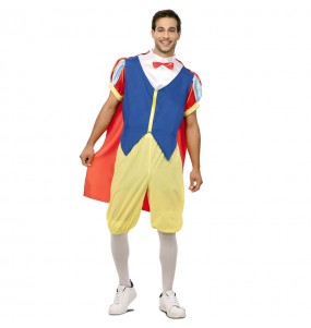 Costume pour homme Princesse Blanche-Neige pour rire
