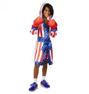 Costume Boxeur Rocky garçon