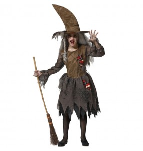 Costume Sorcière en haillons fille