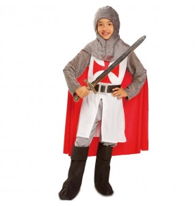 Costume Chevalier médiéval avec cape garçon